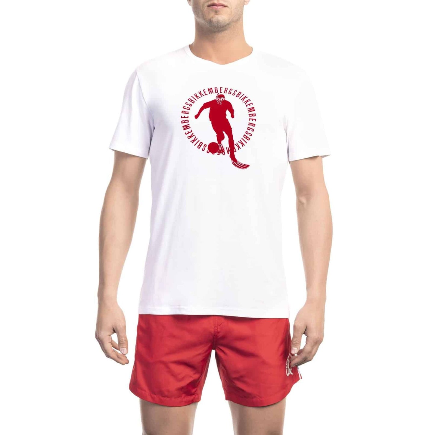 T-shirt de plage Bikkembergs 